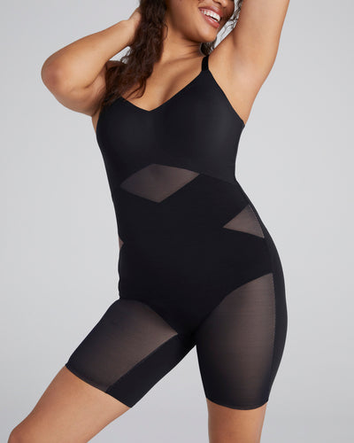 Mid-Thigh Bodysuit shown in Runway