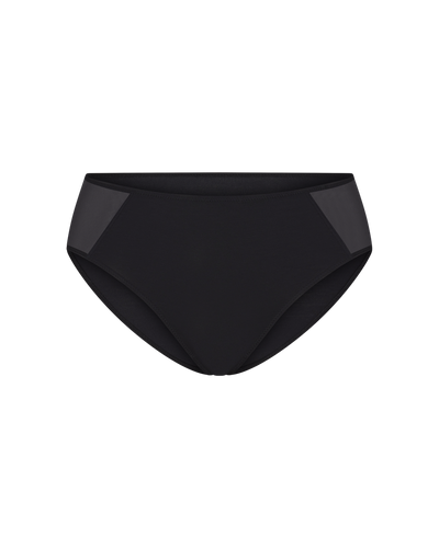BlissWear Mesh Bikini shown in Midnight