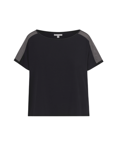BlissWear Short Sleeve Top shown in Midnight