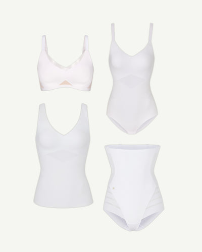 Bridal Bundle shown in Astral / Astral / Astral / Astral
