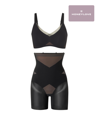 CrossOver Bra + SuperPower Short Bundle + Free Membership shown in Runway / Runway