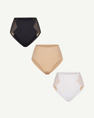 CrossOver Brief 3-Pack shown in Runway / Sand / Astral