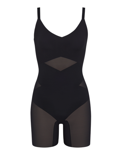 Mid-Thigh Bodysuit shown in Runway