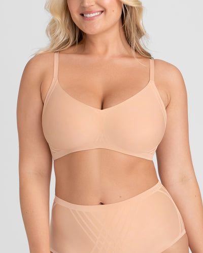 Silhouette Bra shown in Blush