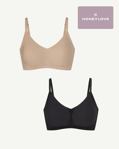 Silhouette Bra Bundle + Free Membership shown in Sand/Vamp