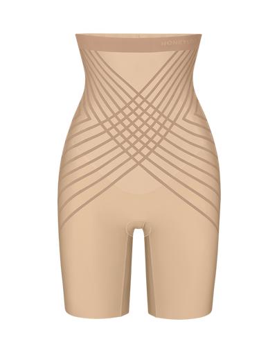 Silhouette High-Waist Short shown in Sand