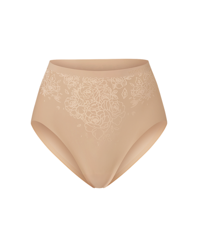 Silhouette Roses Brief shown in Sand