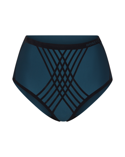 Silhouette Brief shown in Deep Aqua