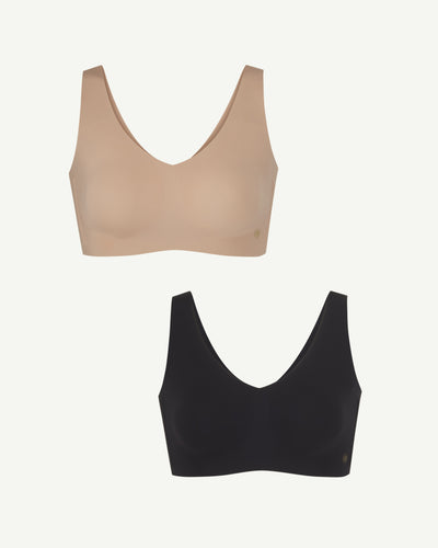 SoftForm Bra Bundle shown in Sand / Vamp