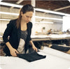 Betsie makes the first sketch of our signature X-shaped panel