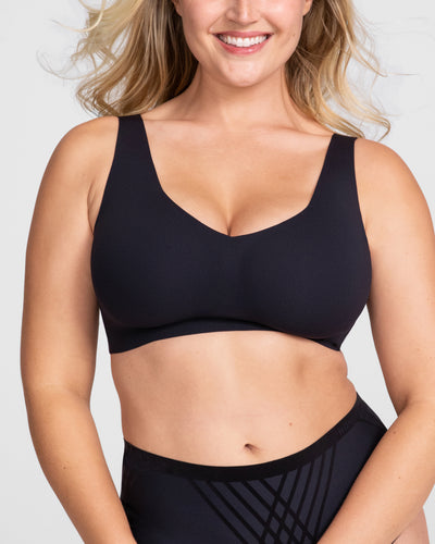V-Neck Bra shown in Vamp